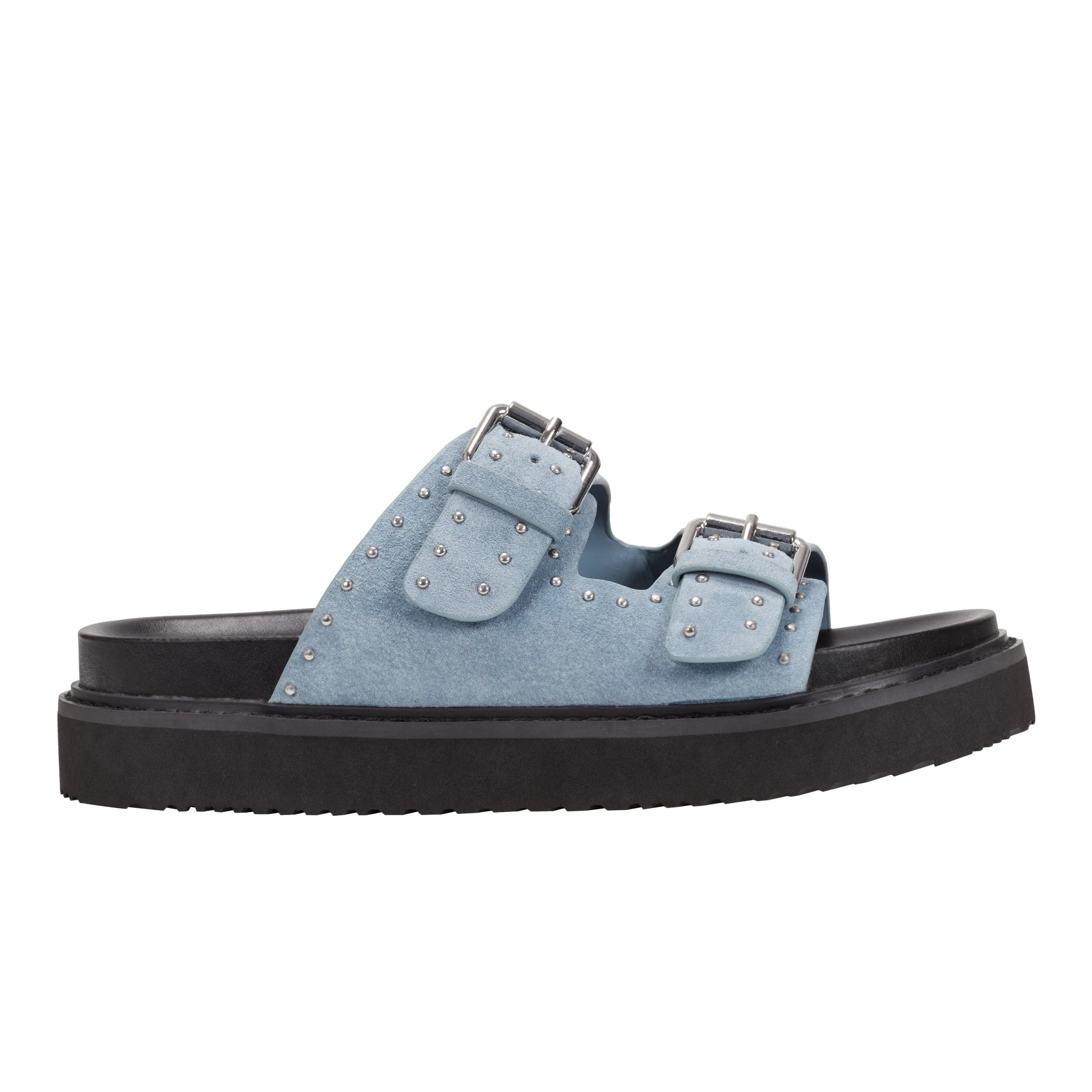 Agusta Studded Slide Sandal -MARC FISHER