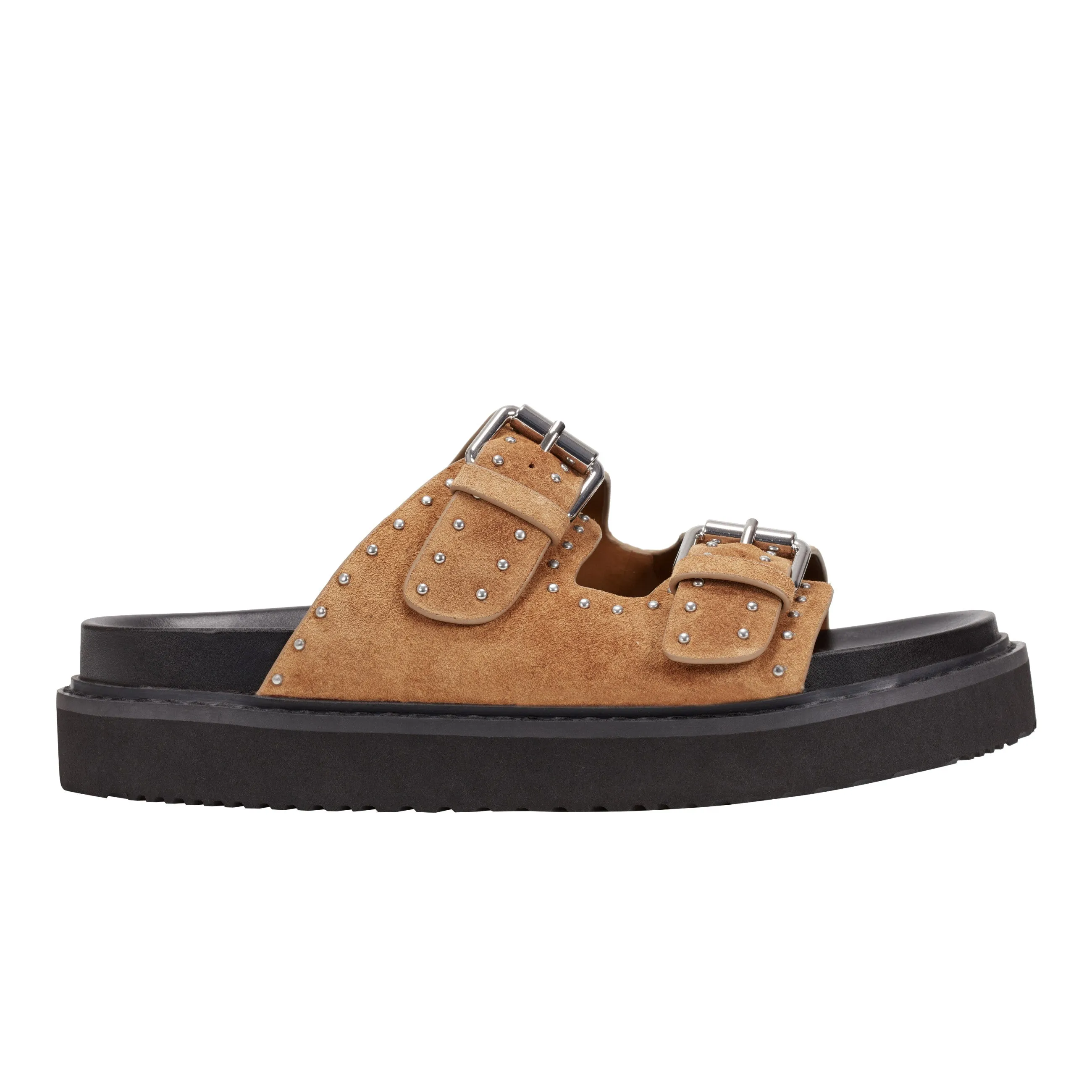 Agusta Studded Slide Sandal -MARC FISHER