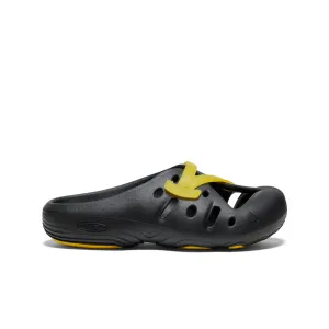 All Gender Yogeez Clog  |  Black/KEEN Yellow KEEN