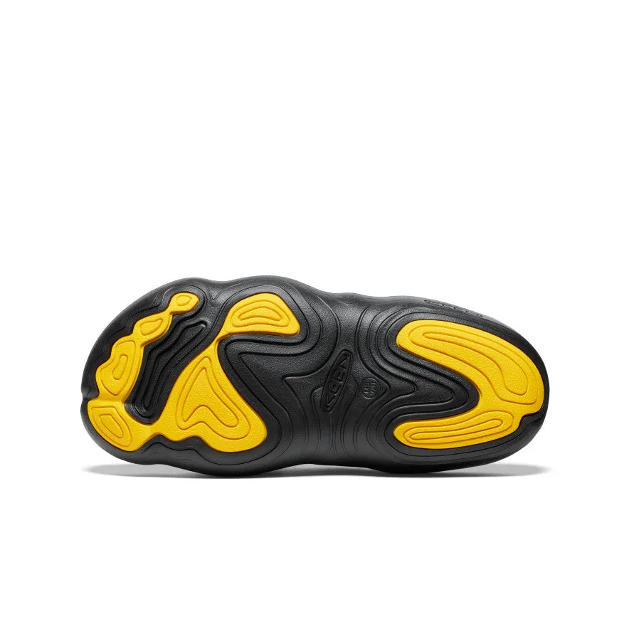 All Gender Yogeez Clog  |  Black/KEEN Yellow KEEN