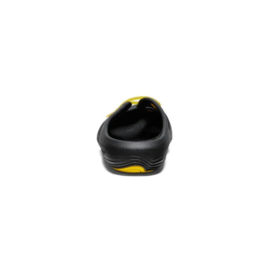 All Gender Yogeez Clog  |  Black/KEEN Yellow KEEN