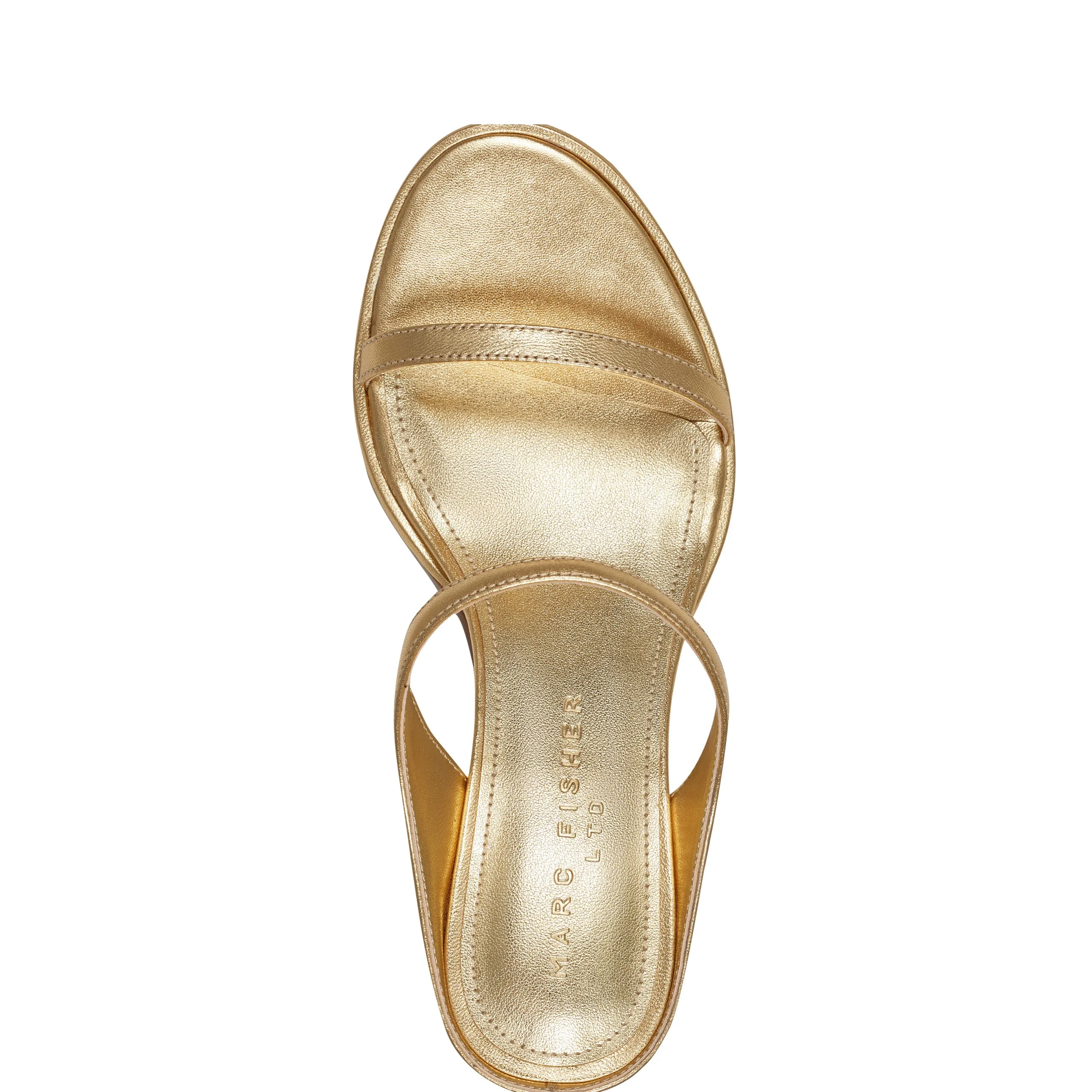 Alonde Heeled Slide Sandal -MARC FISHER