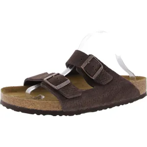 Arizona BS Mens Buckle Nubuck Slide Sandals