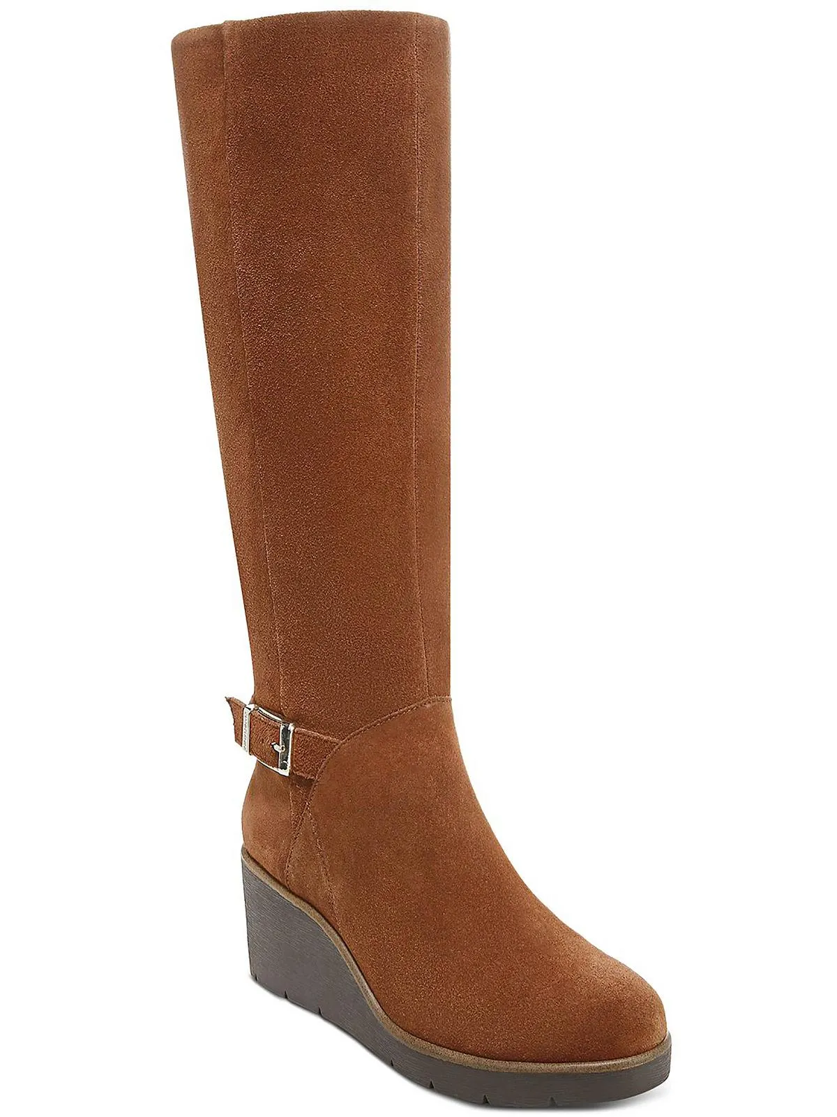 Atlinaa Womens Suede Tall Knee-High Boots