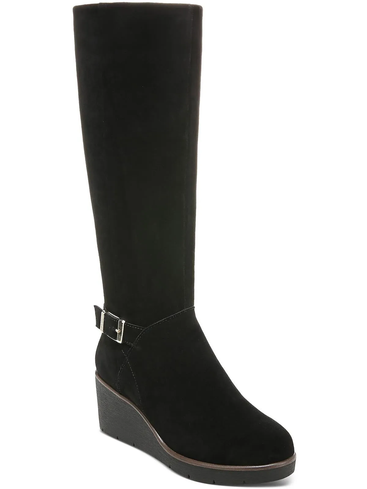 Atlinaa Womens Suede Tall Knee-High Boots