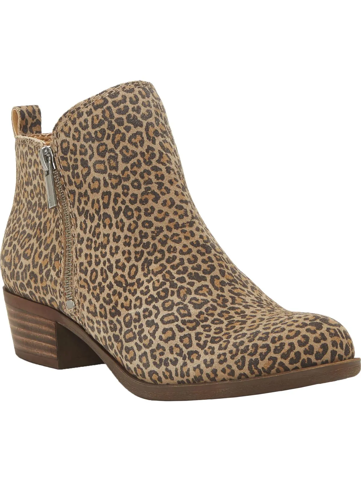 Basel Womens Textured Ankle Boots
