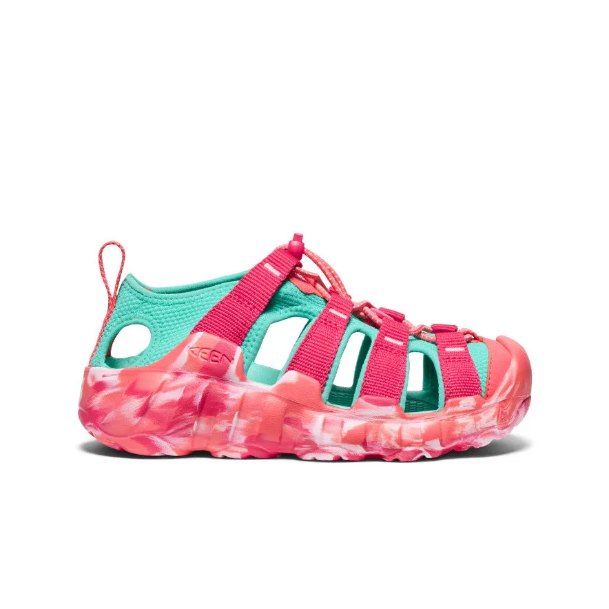 Big Kids' Hyperport H2 Sandal  |  Raspberry/Pool Blue KEEN