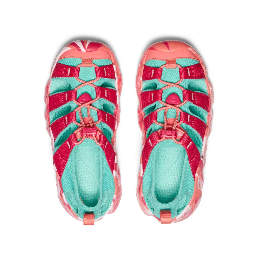 Big Kids' Hyperport H2 Sandal  |  Raspberry/Pool Blue KEEN