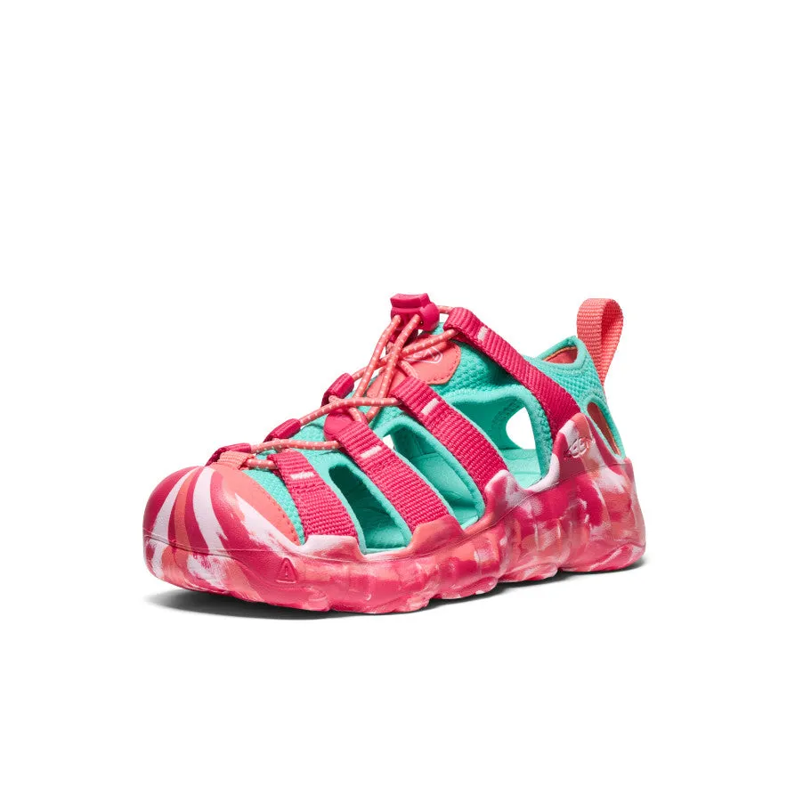 Big Kids' Hyperport H2 Sandal  |  Raspberry/Pool Blue KEEN
