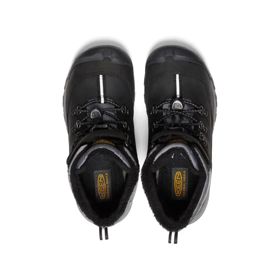 Big Kids' Kanibou Waterproof Winter Boot  |  Black/Magnet KEEN