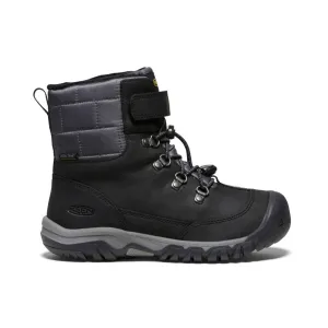 Big Kids' Kanibou Waterproof Winter Boot  |  Black/Magnet KEEN