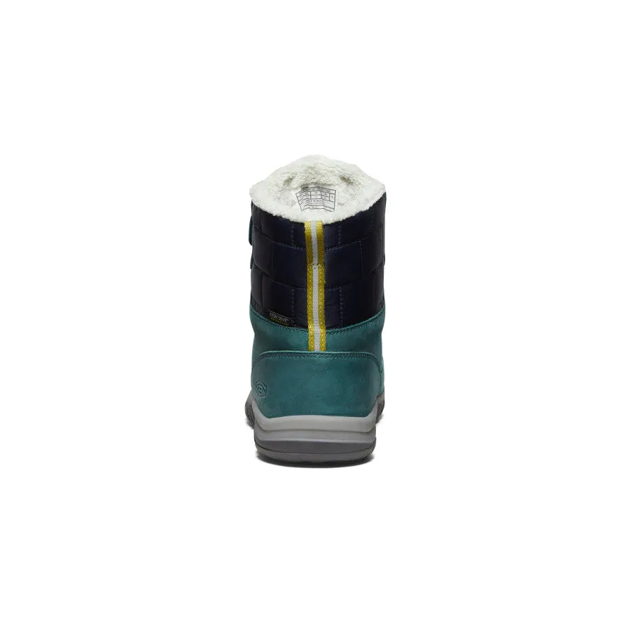 Big Kids' Kanibou Waterproof Winter Boot  |  Deep Lagoon/Jazzy KEEN