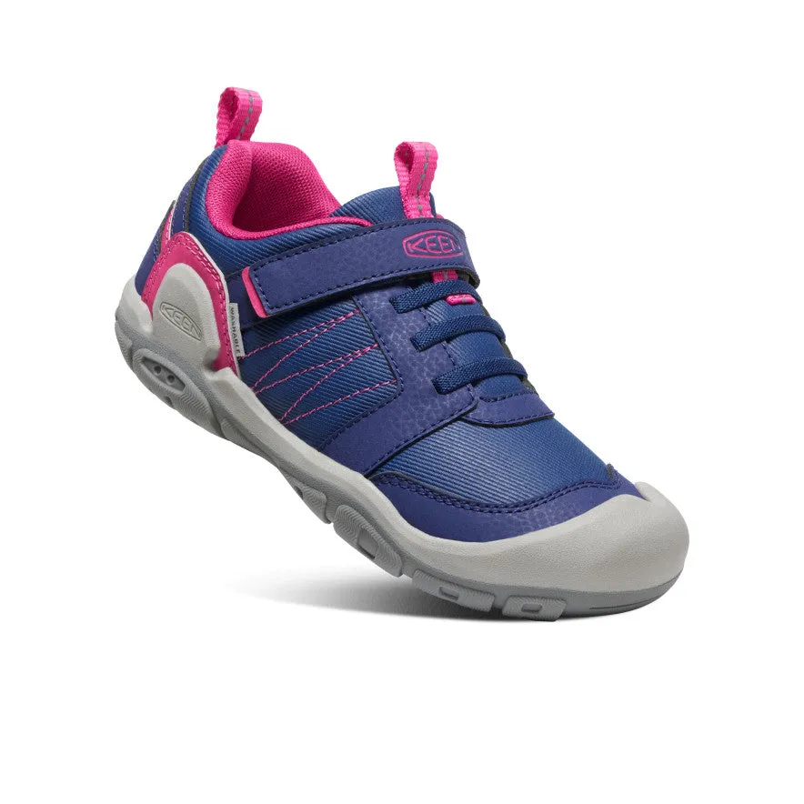 Big Kids' Knotch Peak Sneaker  |  Blue Depths/Pink Peacock KEEN