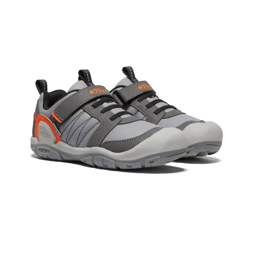 Big Kids' Knotch Peak Sneaker  |  Magnet/Safety Orange KEEN