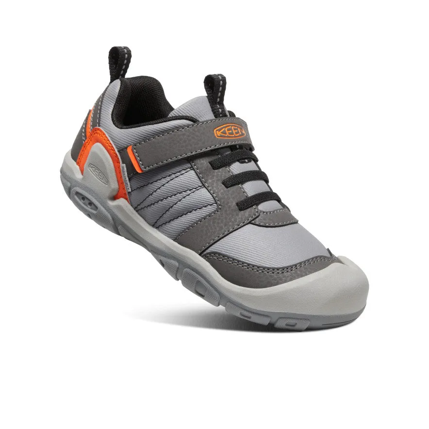 Big Kids' Knotch Peak Sneaker  |  Magnet/Safety Orange KEEN