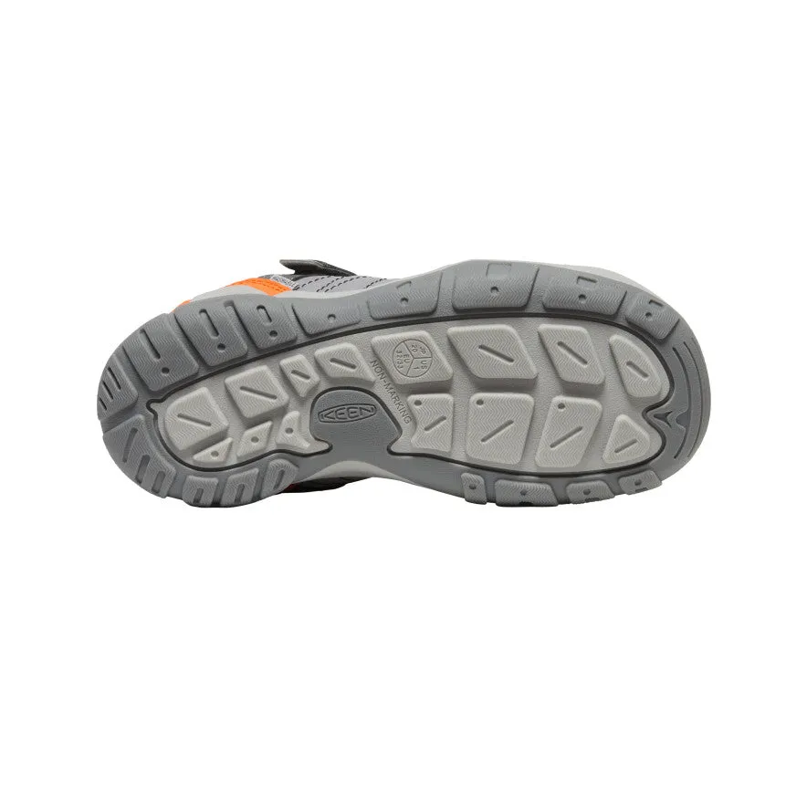 Big Kids' Knotch Peak Sneaker  |  Magnet/Safety Orange KEEN