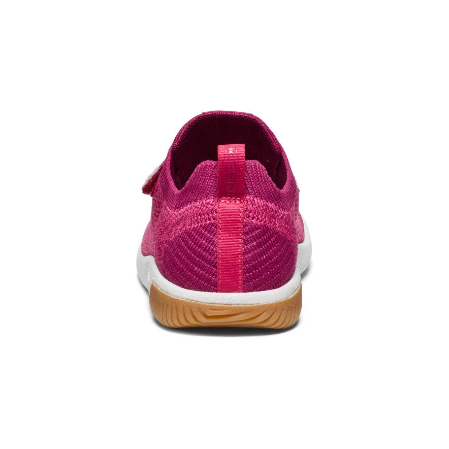 Big Kids' KNX Knit Double Strap  |  Beaujolais/Raspberry KEEN