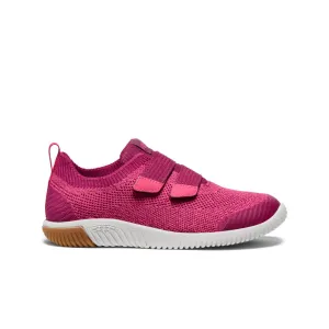 Big Kids' KNX Knit Double Strap  |  Beaujolais/Raspberry KEEN