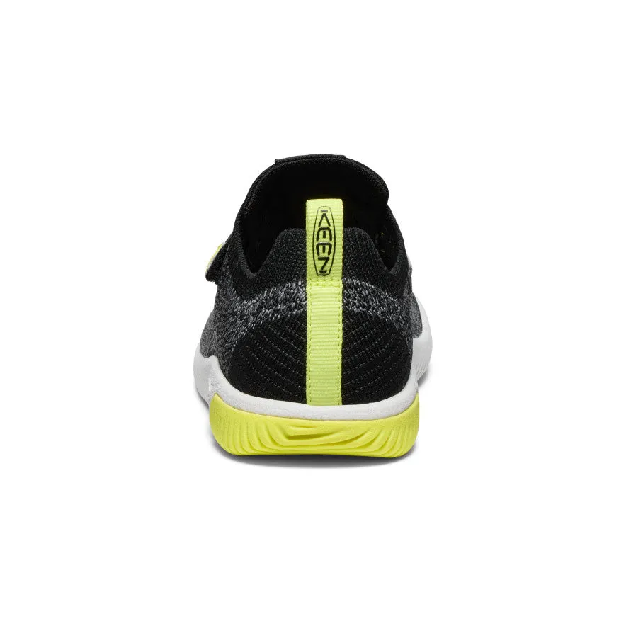 Big Kids' KNX Knit Double Strap  |  Black/Evening Primrose KEEN
