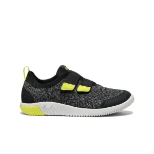 Big Kids' KNX Knit Double Strap  |  Black/Evening Primrose KEEN