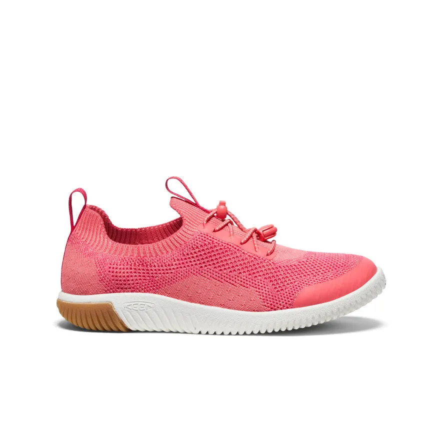 Big Kids' KNX Knit Sneaker  |  Dubarry/Star White KEEN