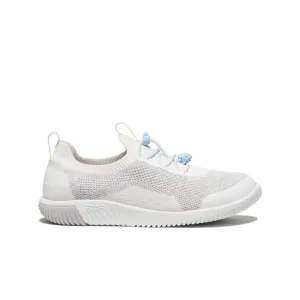 Big Kids' KNX Knit Sneaker  |  Star White/Skyway KEEN