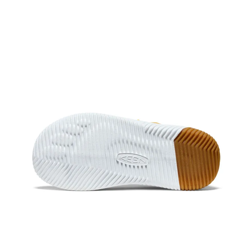 Big Kids' KNX Leather Sneaker  |  Daffodil/Star White KEEN