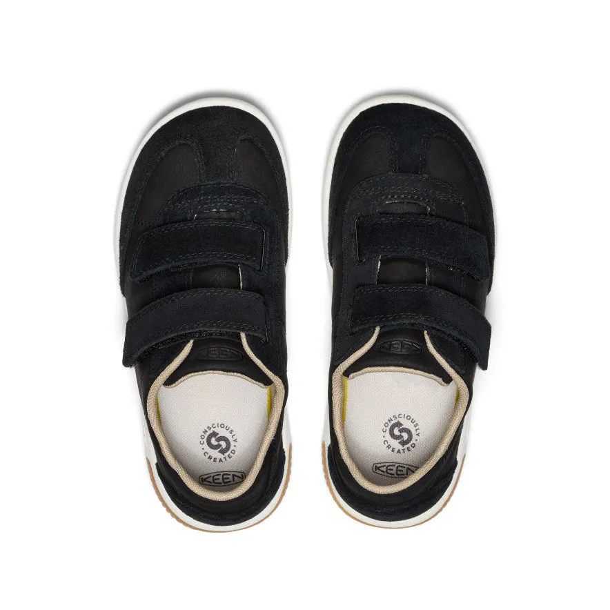 Big Kids' KNX T-Toe Sneaker  |  Black/Star White KEEN