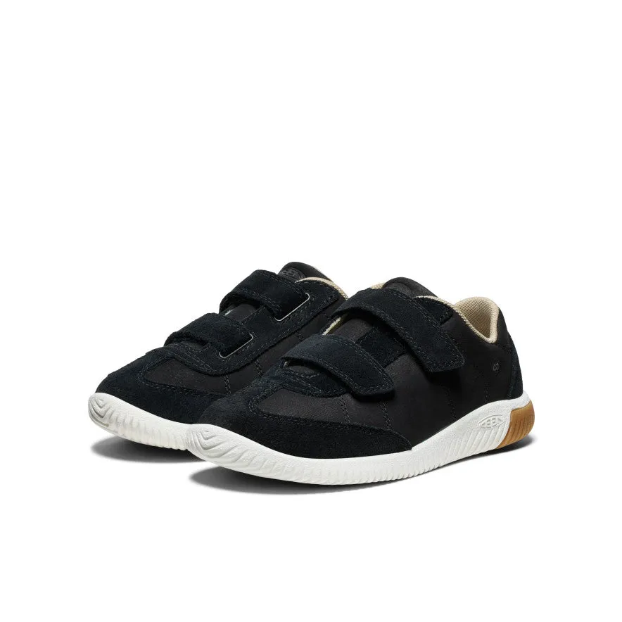 Big Kids' KNX T-Toe Sneaker  |  Black/Star White KEEN