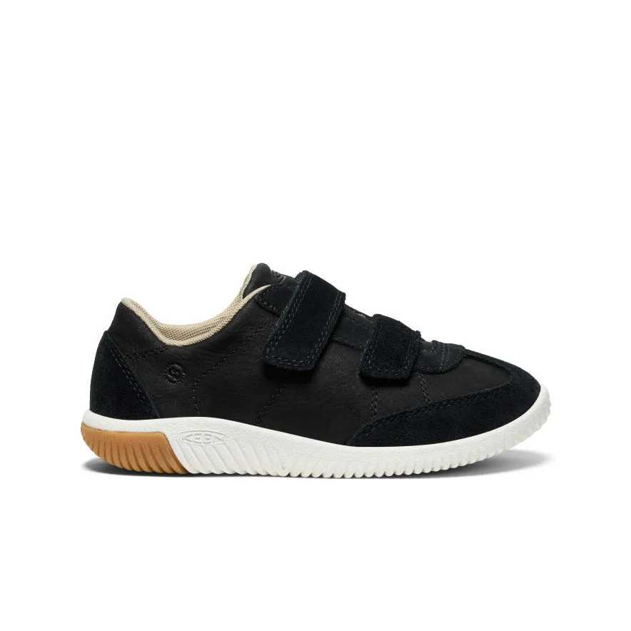 Big Kids' KNX T-Toe Sneaker  |  Black/Star White KEEN
