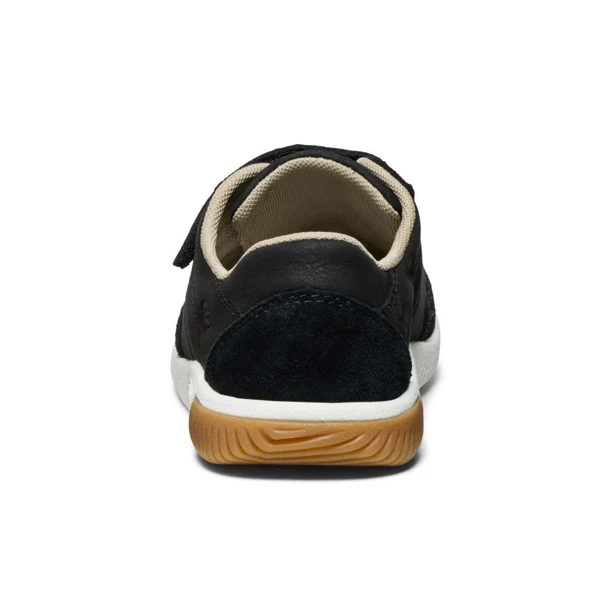 Big Kids' KNX T-Toe Sneaker  |  Black/Star White KEEN