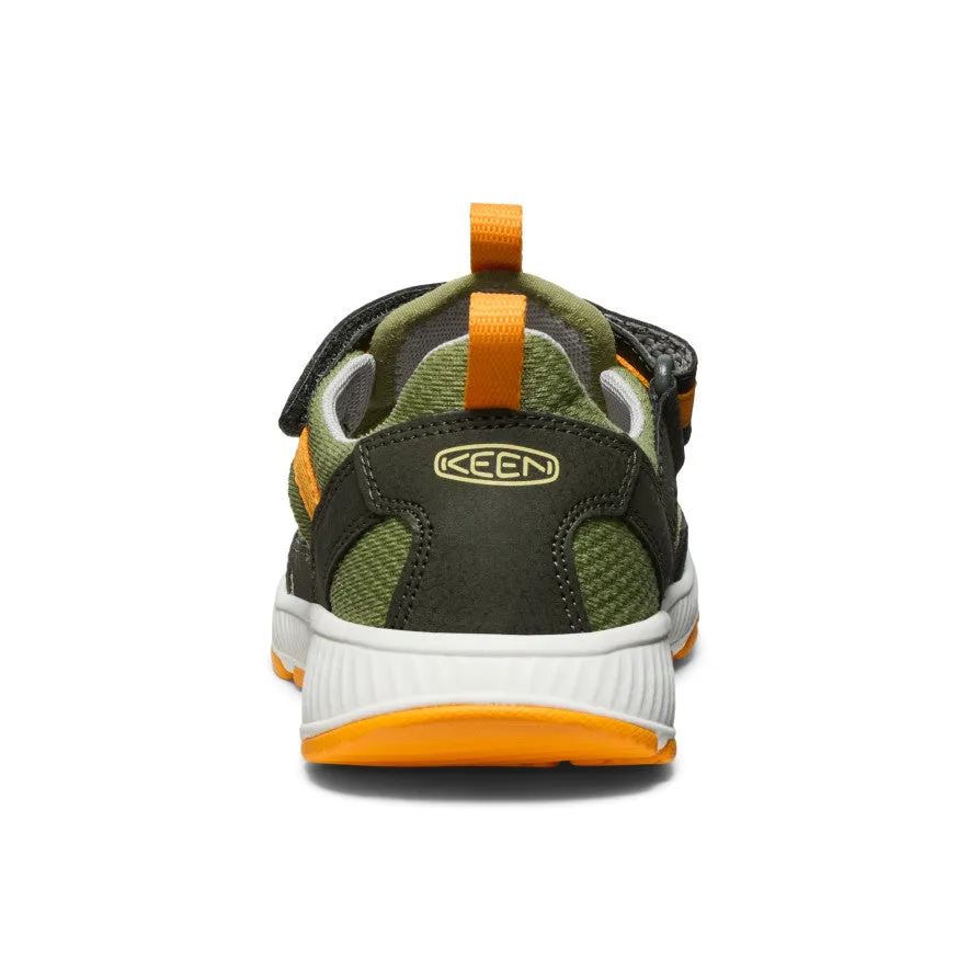 Big Kids' Motozoa Sandal  |  Forest Night/Bright Marigold KEEN