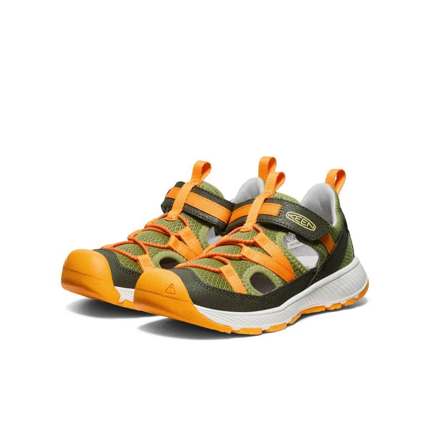 Big Kids' Motozoa Sandal  |  Forest Night/Bright Marigold KEEN
