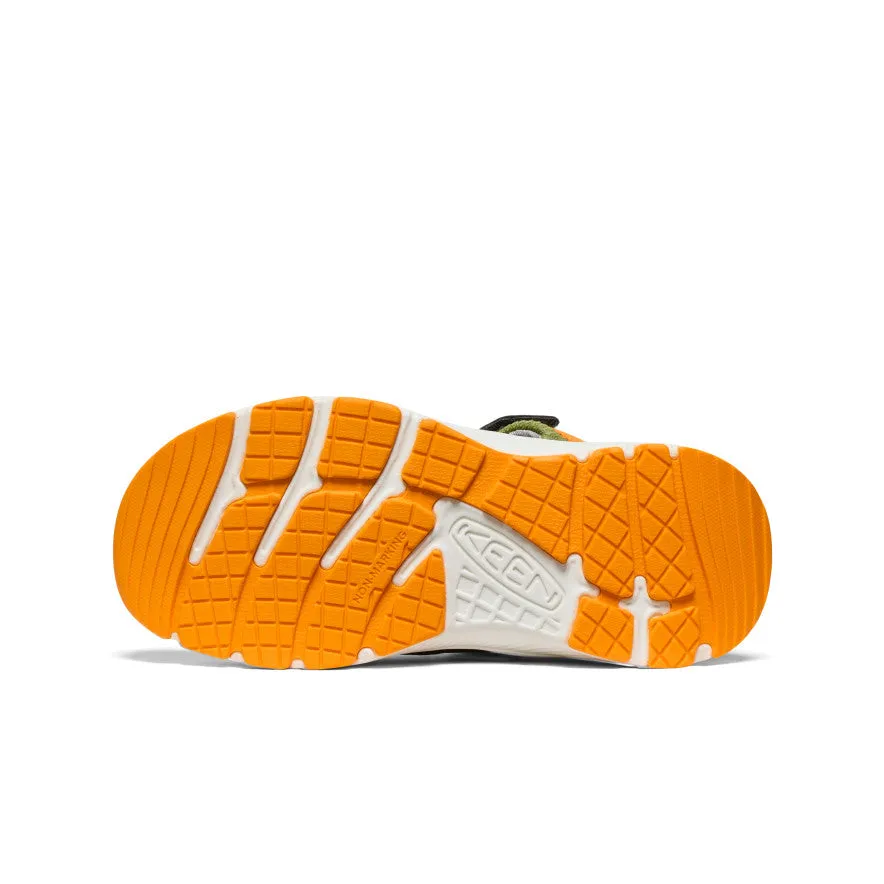 Big Kids' Motozoa Sandal  |  Forest Night/Bright Marigold KEEN