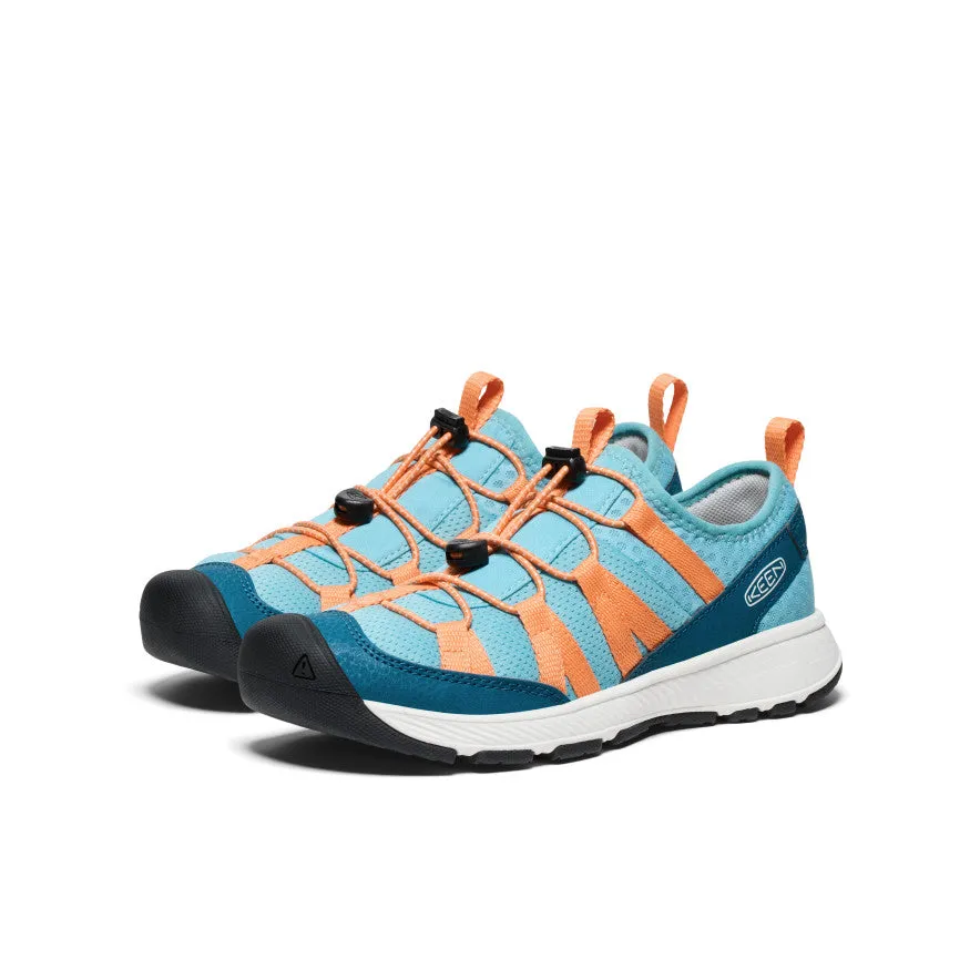 Big Kids' Motozoa Sneaker  |  Legion Blue/Tangerine KEEN