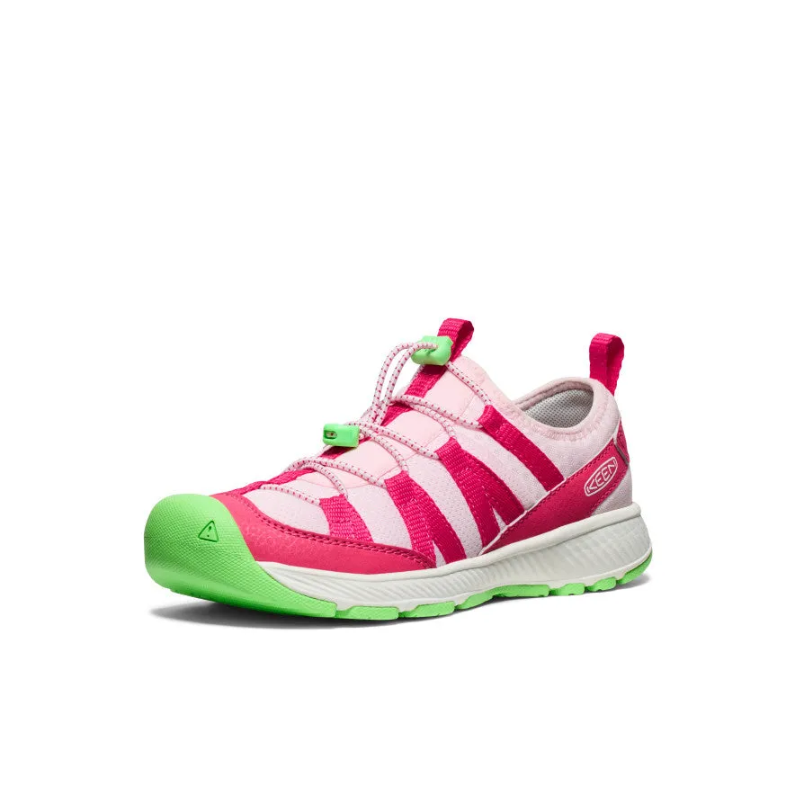 Big Kids' Motozoa Sneaker  |  Raspberry/Summer Green KEEN