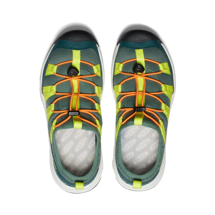 Big Kids' Motozoa Sneaker  |  Sea Moss/Scarlet Ibis KEEN