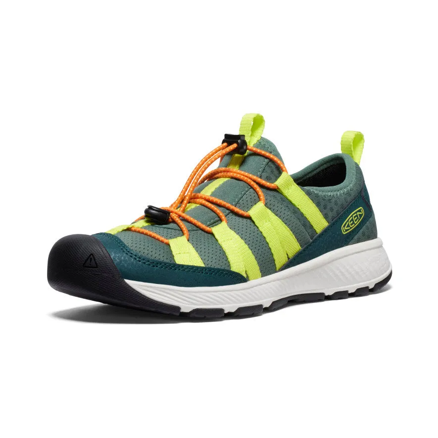 Big Kids' Motozoa Sneaker  |  Sea Moss/Scarlet Ibis KEEN