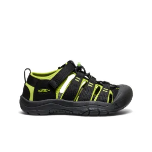 Big Kids' Newport H2  |  Black/Lime Green KEEN