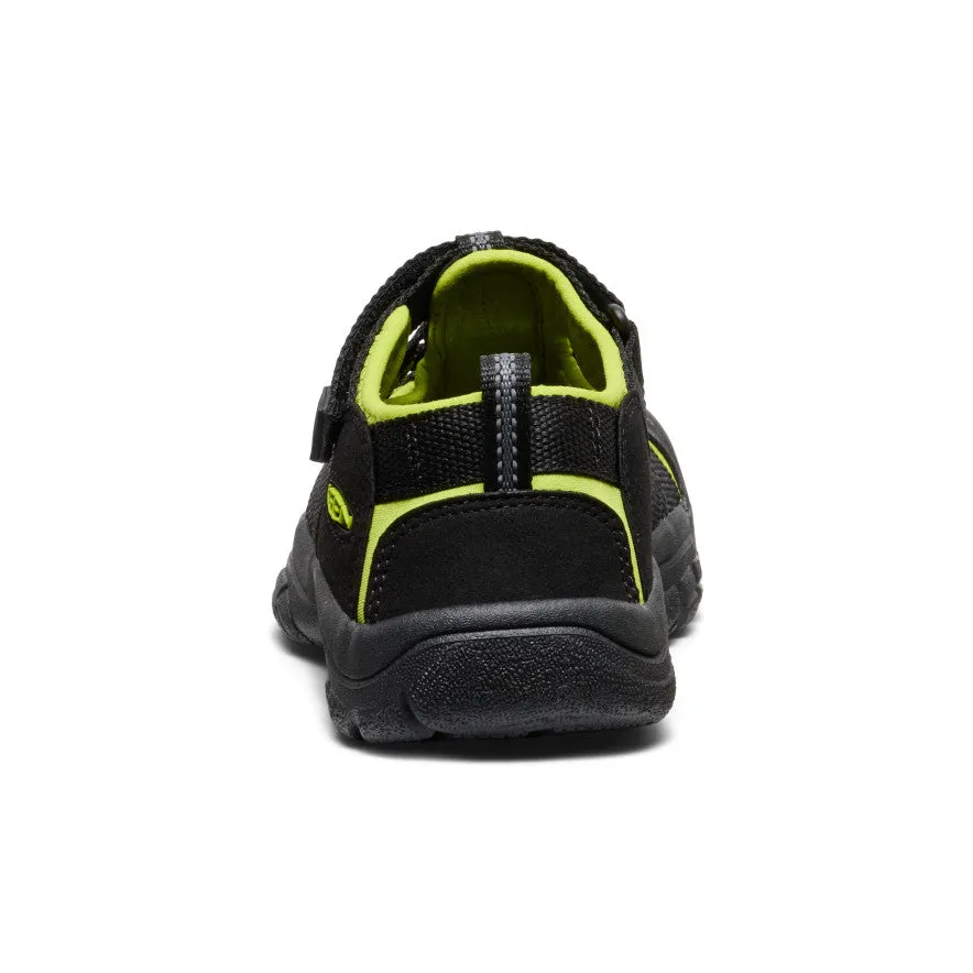 Big Kids' Newport H2  |  Black/Lime Green KEEN