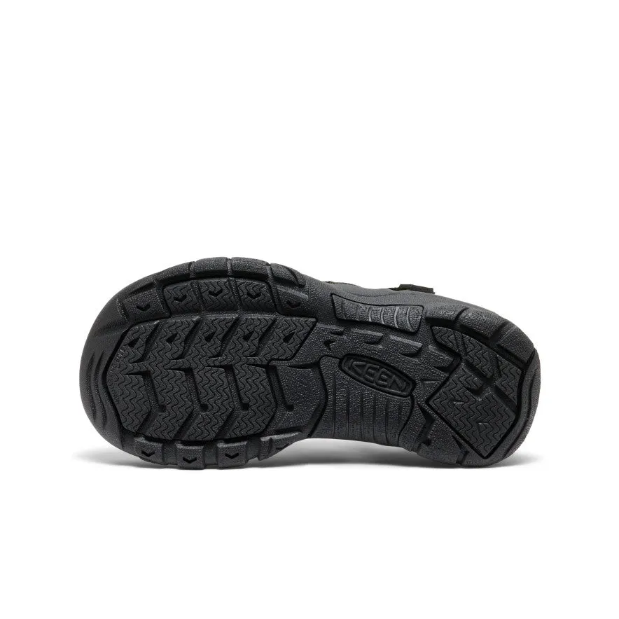 Big Kids' Newport H2  |  Black/Lime Green KEEN