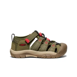 Big Kids' Newport H2  |  Martini Olive/Aura Orange KEEN