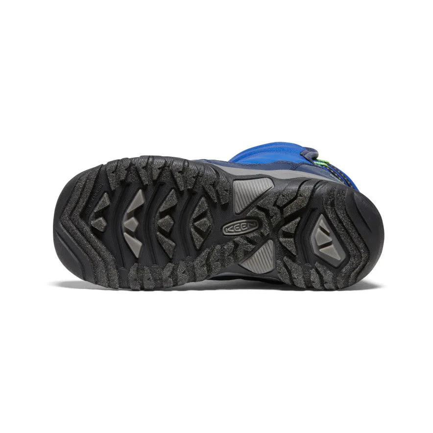 Big Kids' Puffrider Waterproof Winter Boot  |  Naval Academy/Surf KEEN