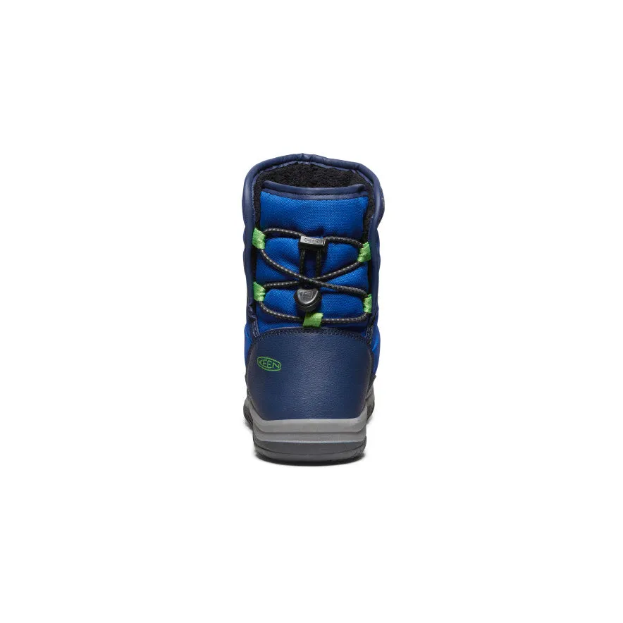 Big Kids' Puffrider Waterproof Winter Boot  |  Naval Academy/Surf KEEN