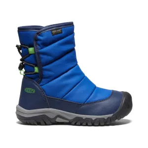 Big Kids' Puffrider Waterproof Winter Boot  |  Naval Academy/Surf KEEN