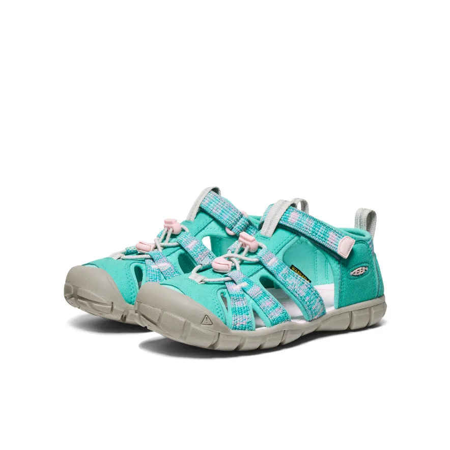 Big Kids' Seacamp II CNX  |  Bright Aqua/Giggle Pink KEEN