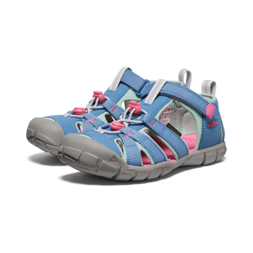 Big Kids' Seacamp II CNX  |  Coronet Blue/Hot Pink KEEN