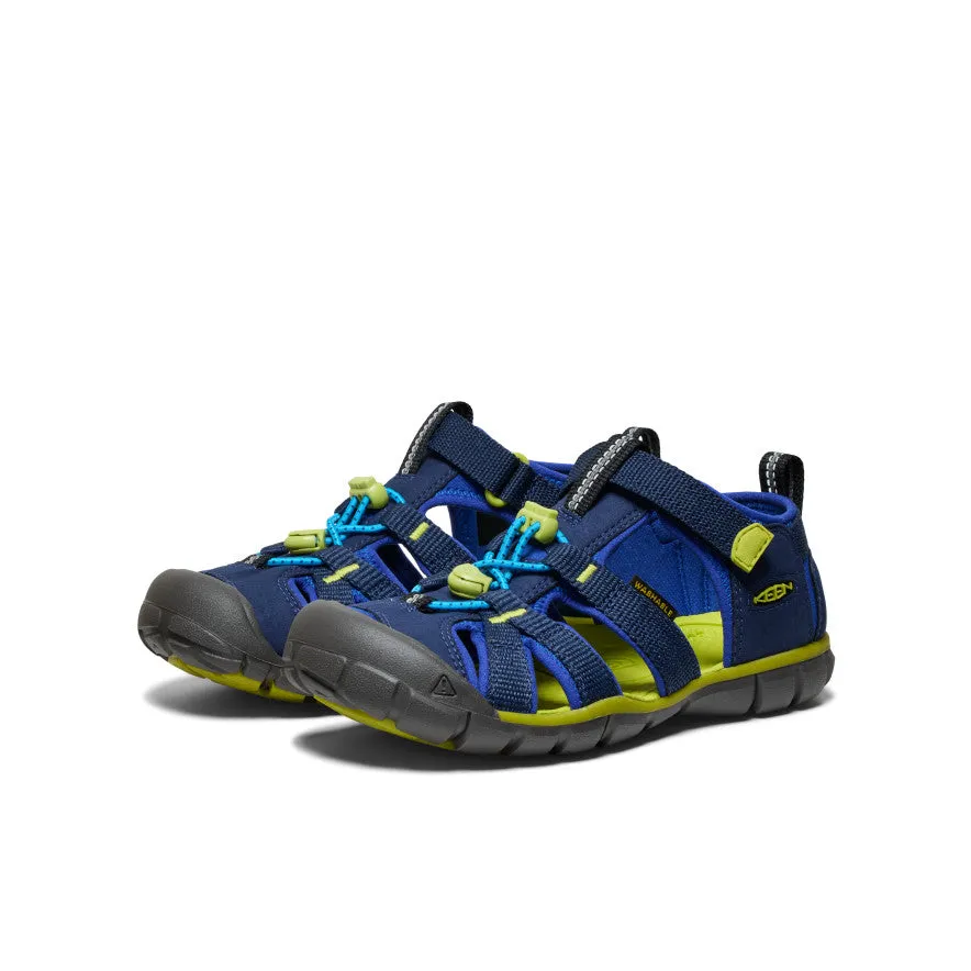 Big Kids' Seacamp II CNX  |  Naval Academy/Chartreuse KEEN