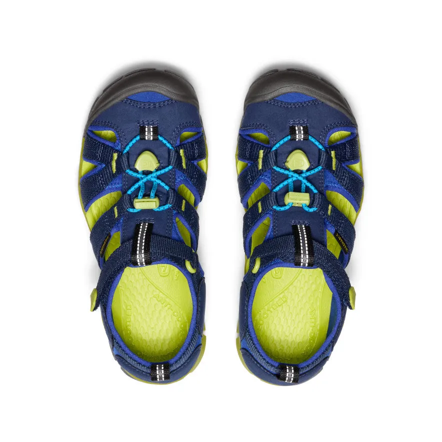 Big Kids' Seacamp II CNX  |  Naval Academy/Chartreuse KEEN