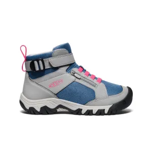 Big Kids' Targhee Boundless Hiking Boot  |  Alloy/Rouge Red KEEN